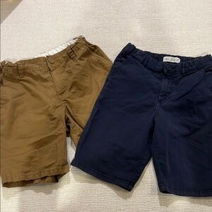 2 Pair Size 9/10 Flat Front Shorts